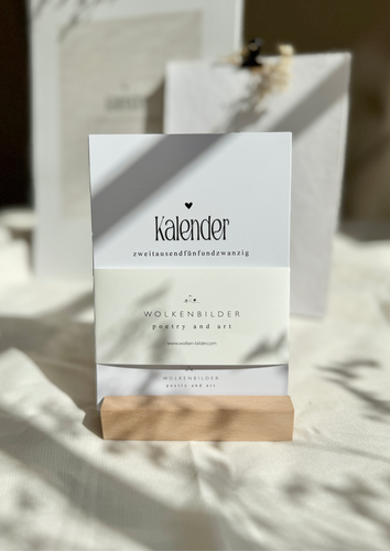 Tischkalender 2025 zum Aufstellen | WOLKENBILDER