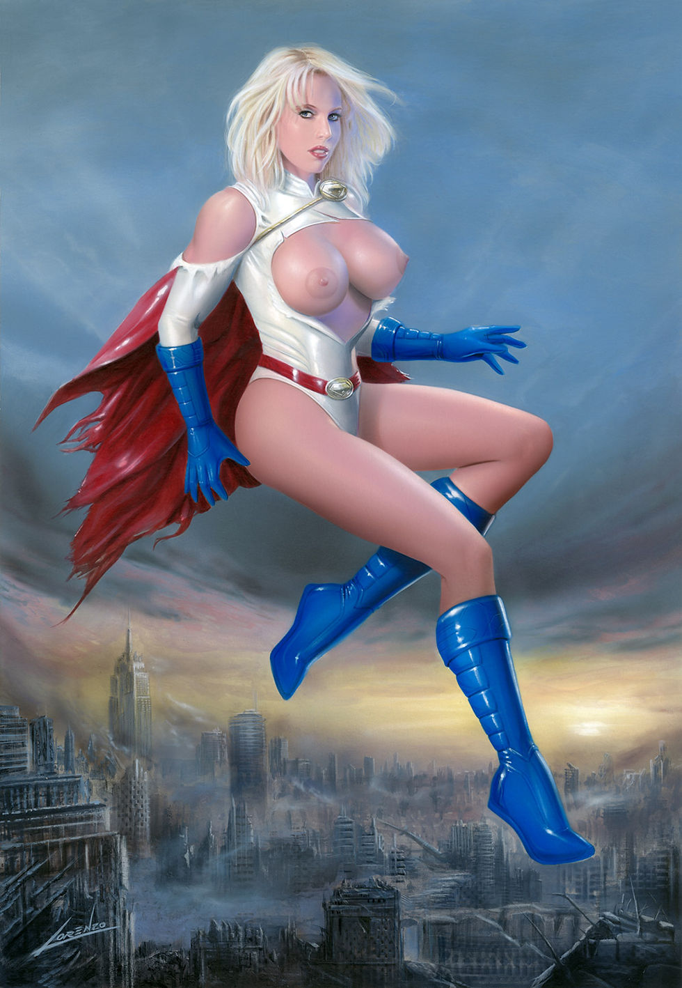 POWER GIRL - UNCENSORED