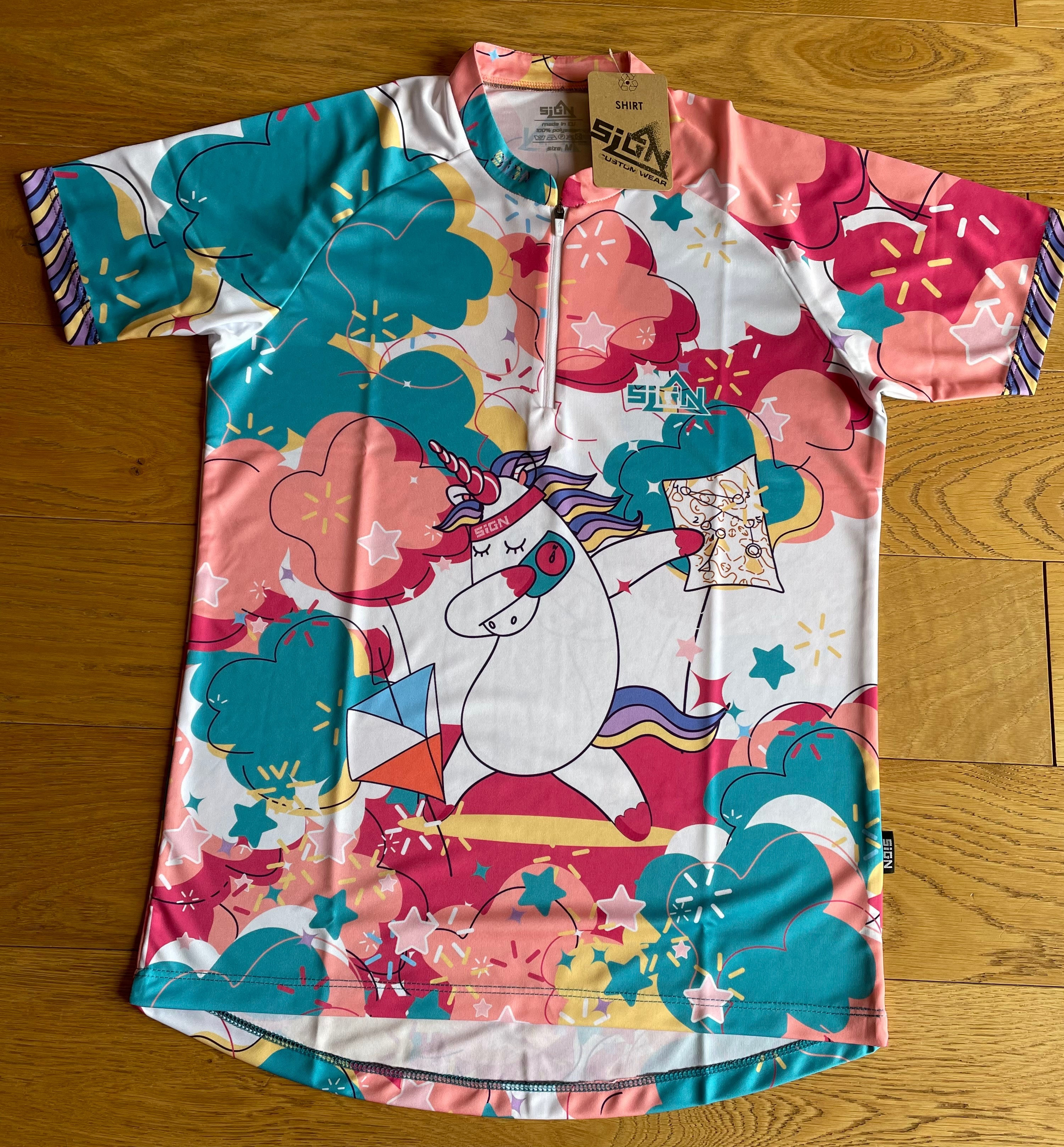 Maillot zippé SIGN - Adulte homme motif Licorne