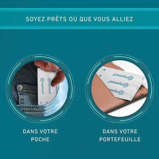 Miniature : Pansements COMPEED Ampoules Talon extrême à emmener partout