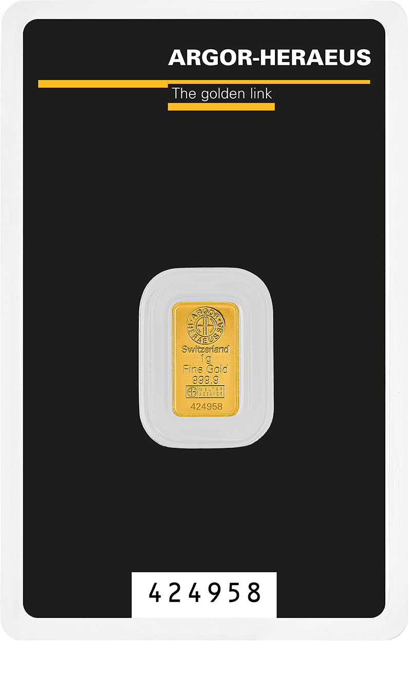 Goldbarren 1 Gramm