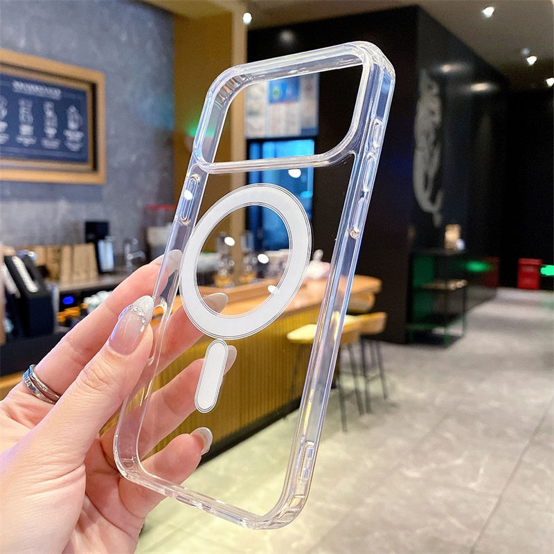 Thumbnail: For Magsafe Magnetic Phone Case For iphone 17 17Air 11 12 13 Mini 14 15 16 Pro M