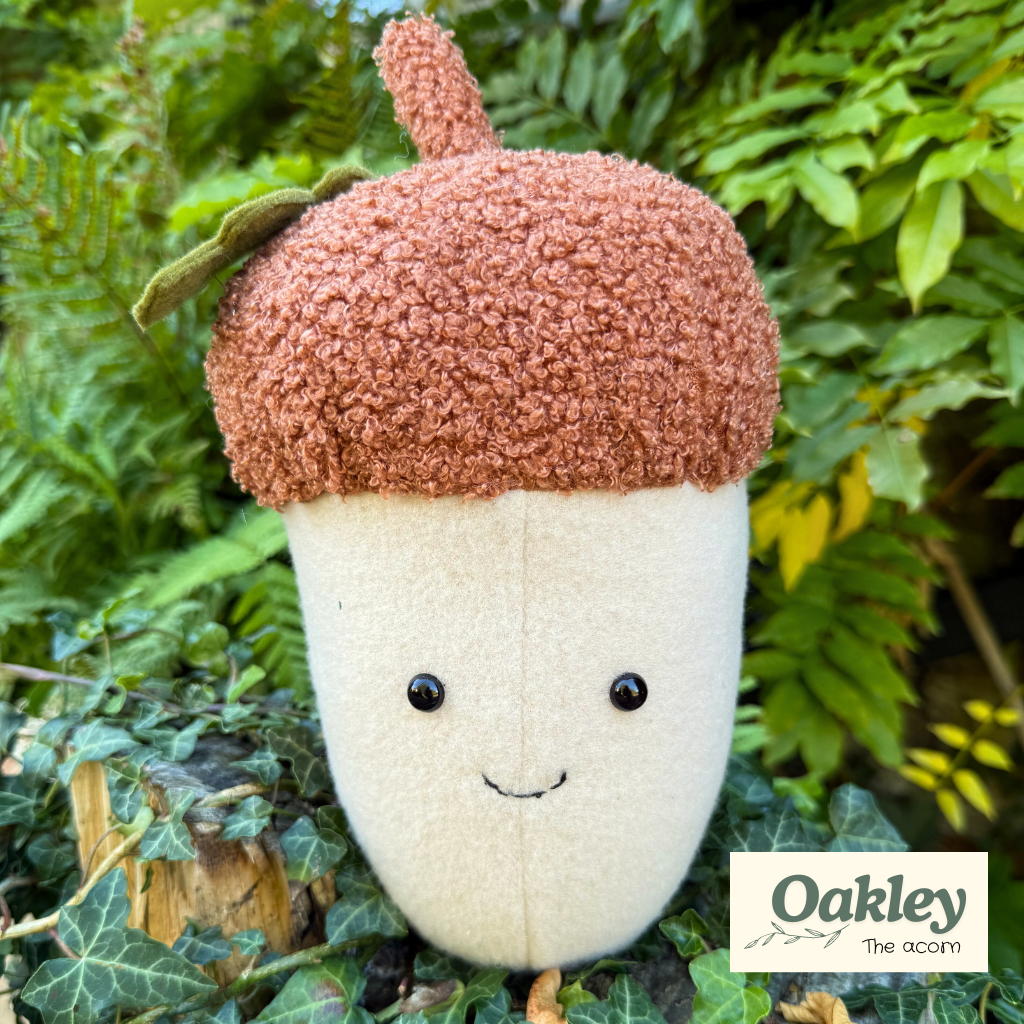Oakley the Acorn Sewing Pattern and Instructions