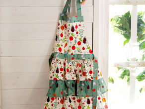 The Perfect DIY Gift for a Little Girl: Peter Rabbit Ruffle Apron Sewing Pattern Review