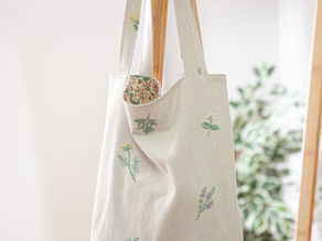 Pattern-Free Tote Bag - How to Sew a Simple Lined Tote Bag for Beginners