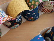 No-Sew Reusable Fabric ‘Paper’ Chain Garland - Free Project