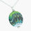 Thumbnail: Green and Blue Ebbing tide inspired pendant