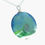 Miniaturbild: Ladies blue and green sea pendant on a silver chain