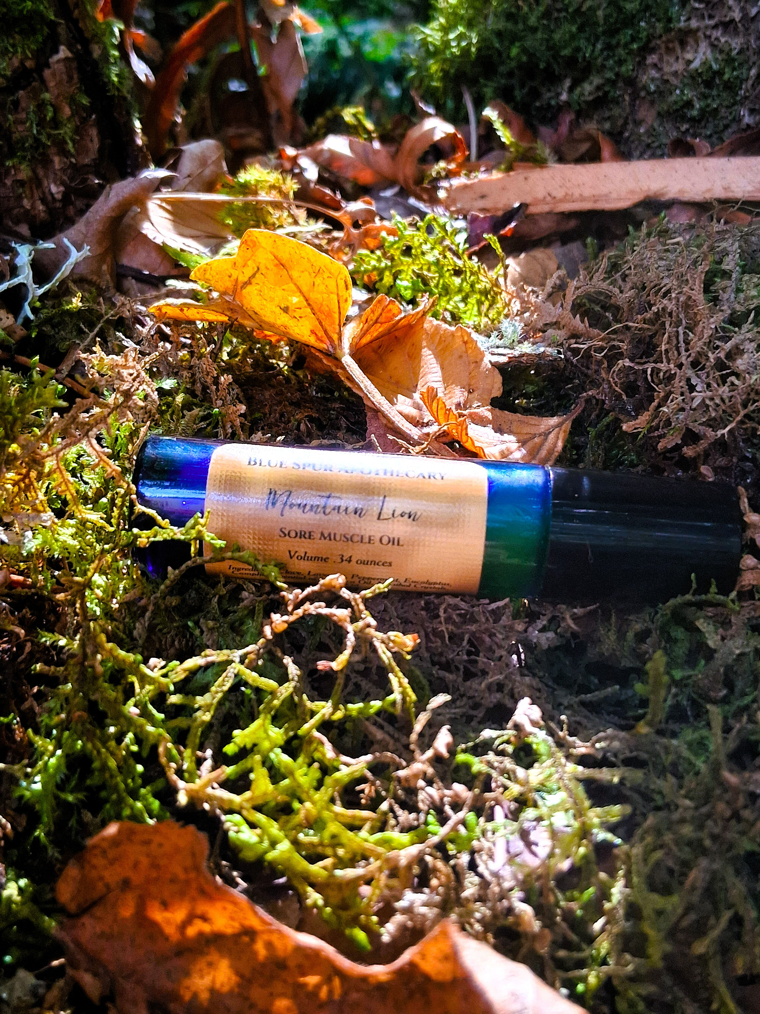 Mountain Lion Oil for Sore Muscles