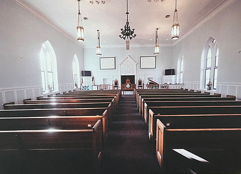 Photograph of the church santuary