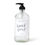 Thumbnail: 16oz Clear Glass Hand Soap Dispenser - White Label