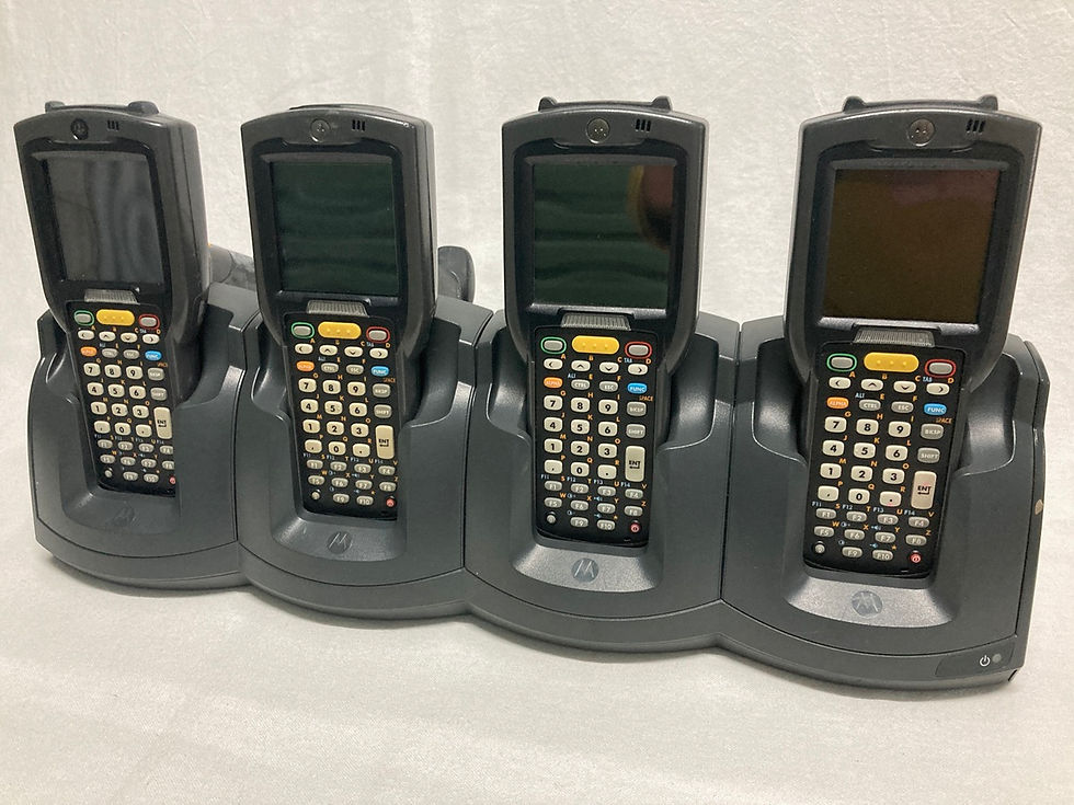 MC3090 x 4 with Charge Cradle 1