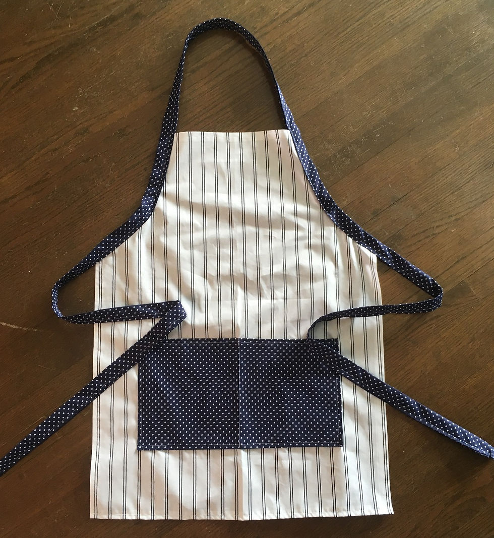 SEWING AN APRON FOR BEGINNERS