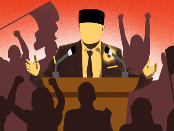 Ilustrasi Persatuan Perjuangan.