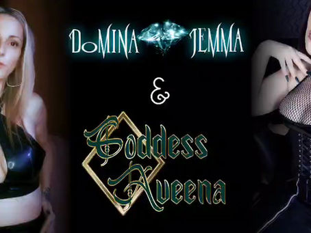 August Filming days with Domina Jemma