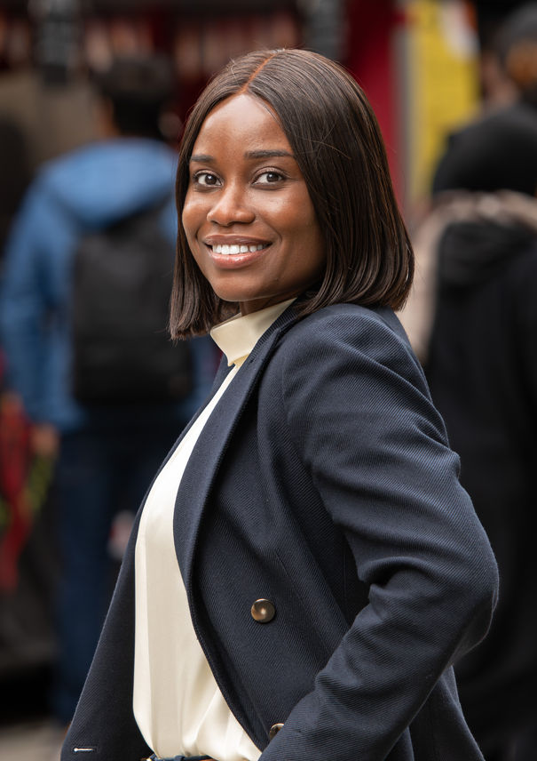 Personal branding imagery shot at Imperial College