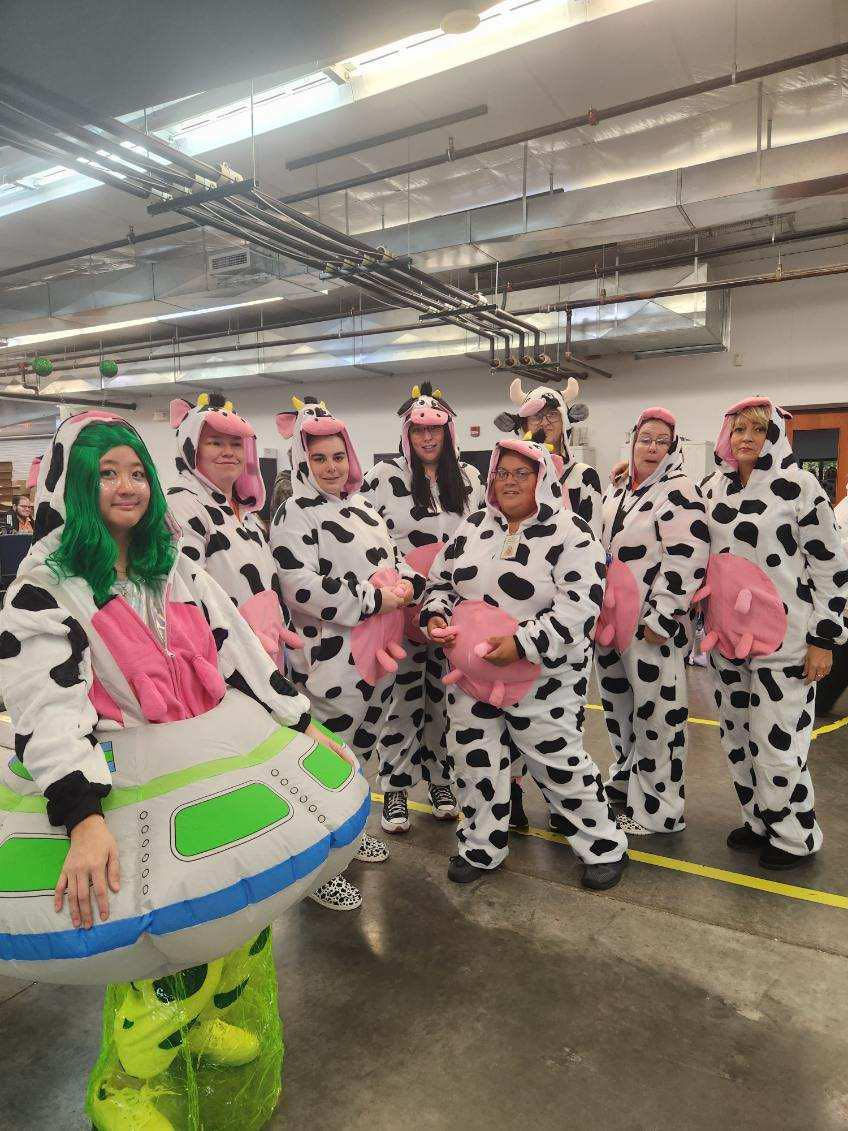 Costumes, Capes, and ... Cows?