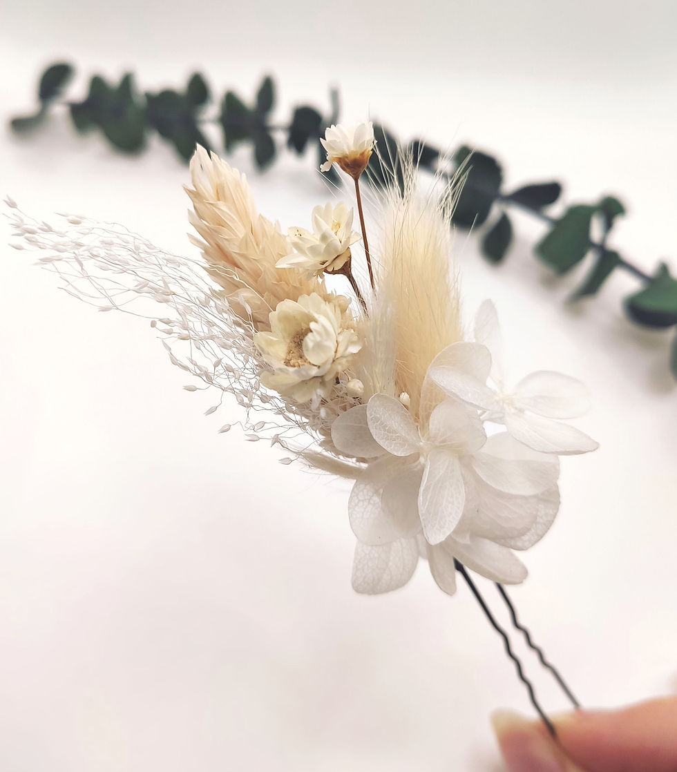 Thumbnail: épingles à cheveux fleuris Camille