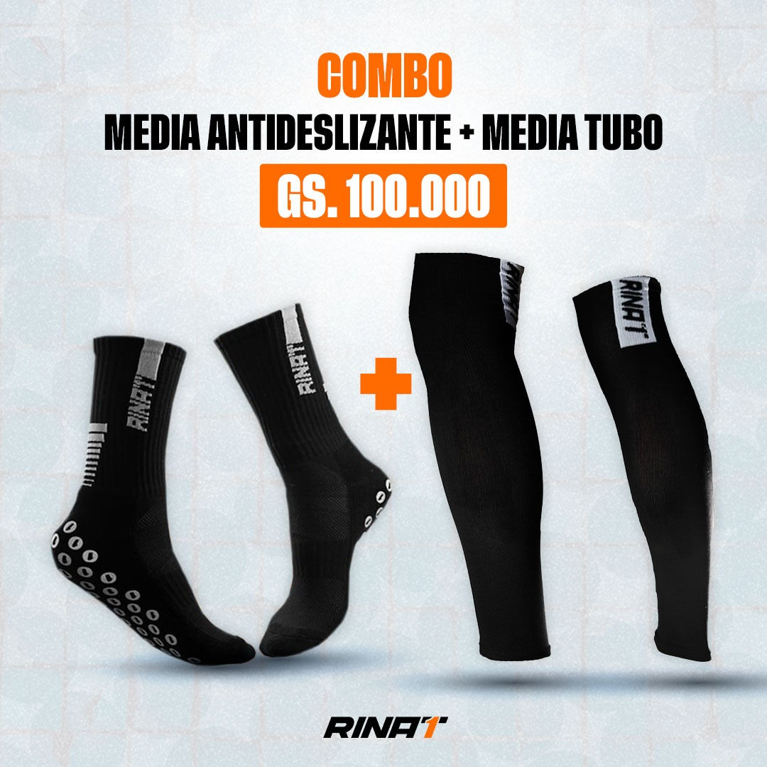 Combo Media Tubo + Media Antideslizante