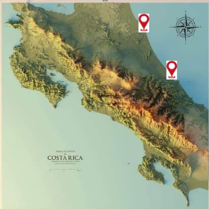 Plan des activités au Costa Rica