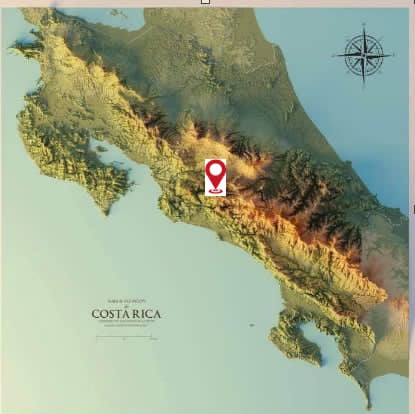 Plan des hébergements au Costa Rica