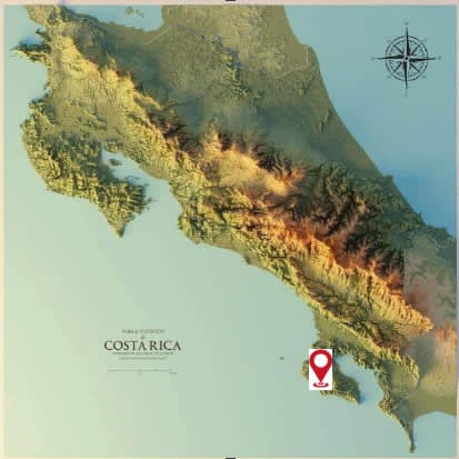 Plan des hébergements au Costa Rica