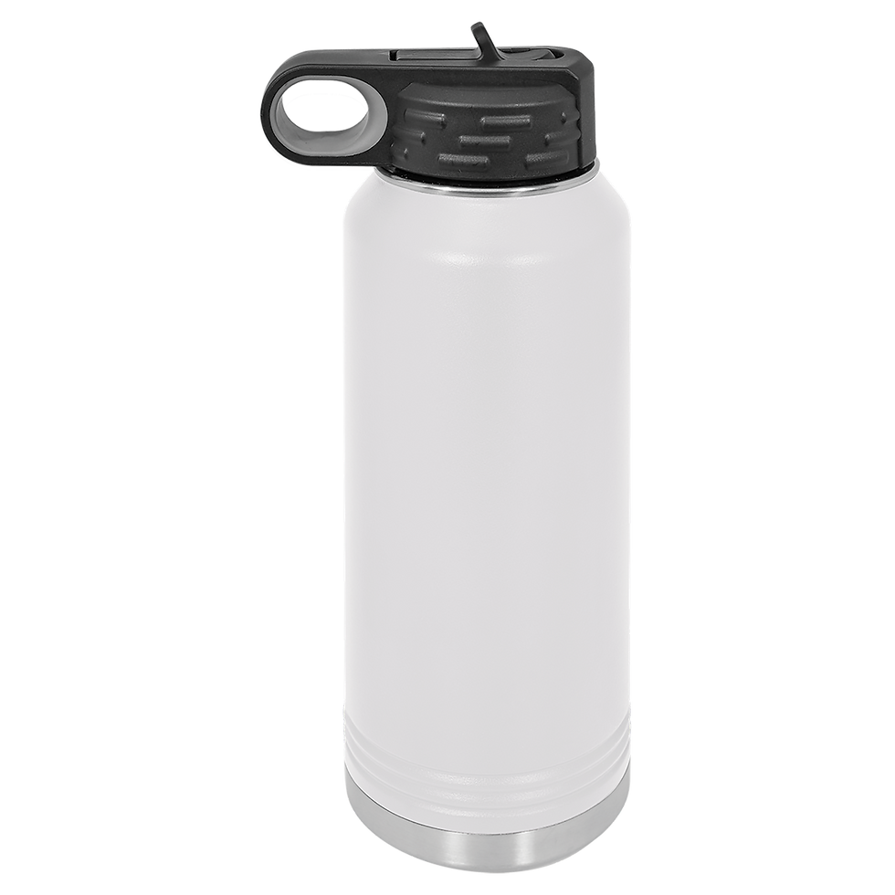 Thumbnail: Customize/Personalize Multiple Color Options 32oz White Polar Camel Water Bottle