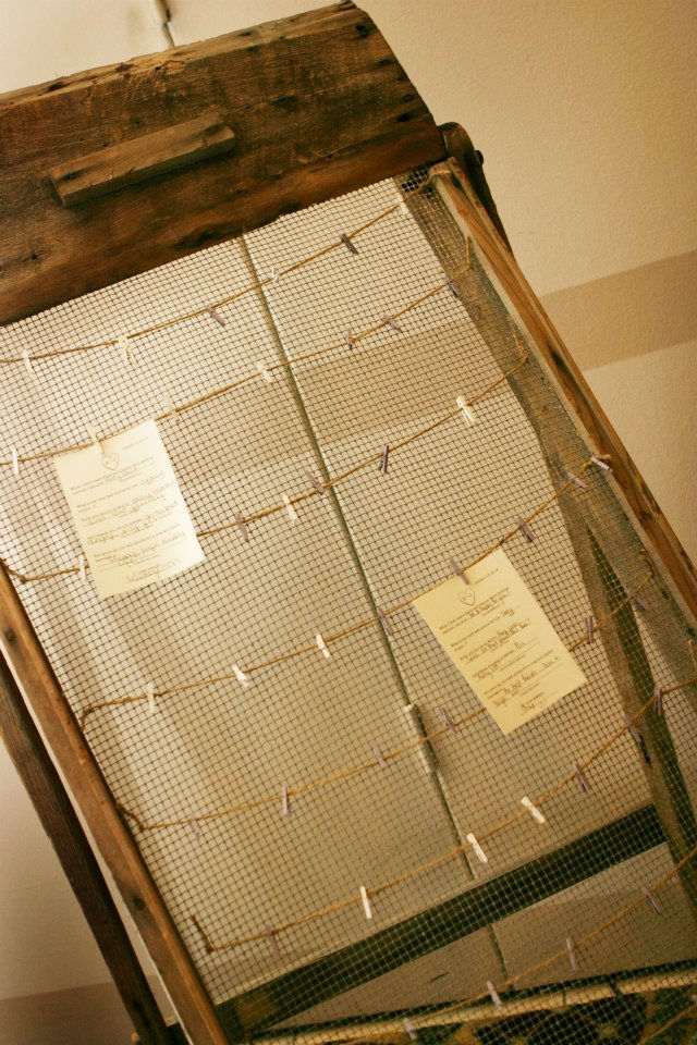 Barnwood Card Holders