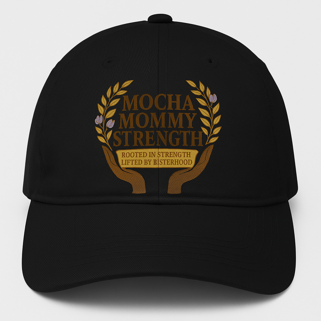 Mocha Mommy Strength Dad Hat