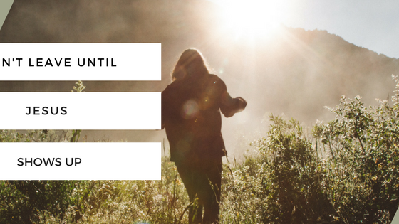 Simon Says: Don't Leave Until Jesus Shows Up