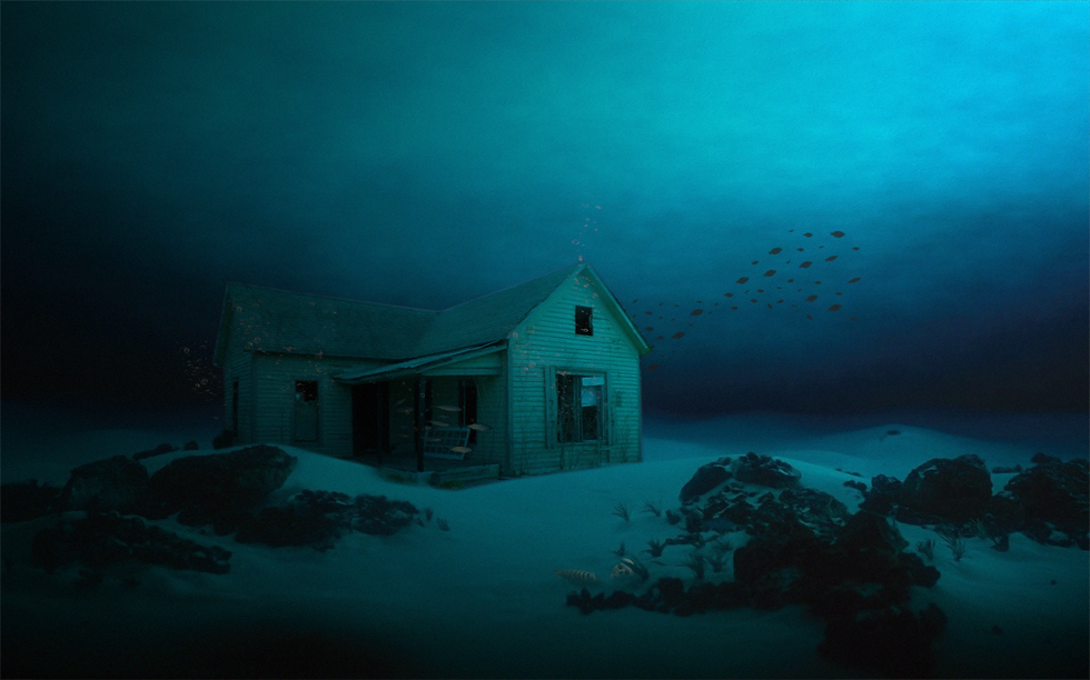 the house under the sea