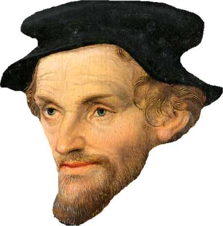 melanchtonr-cranach-panneau bois luther-