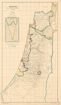 palestine-carte ordonnance 28 fevrier 1940-land transfer regulations.jpg