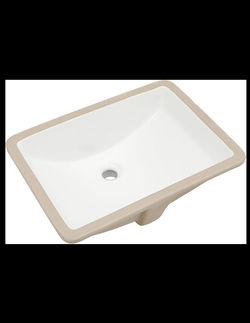 UNDERMOUNT RECTANGULAR BATHROOM SINK