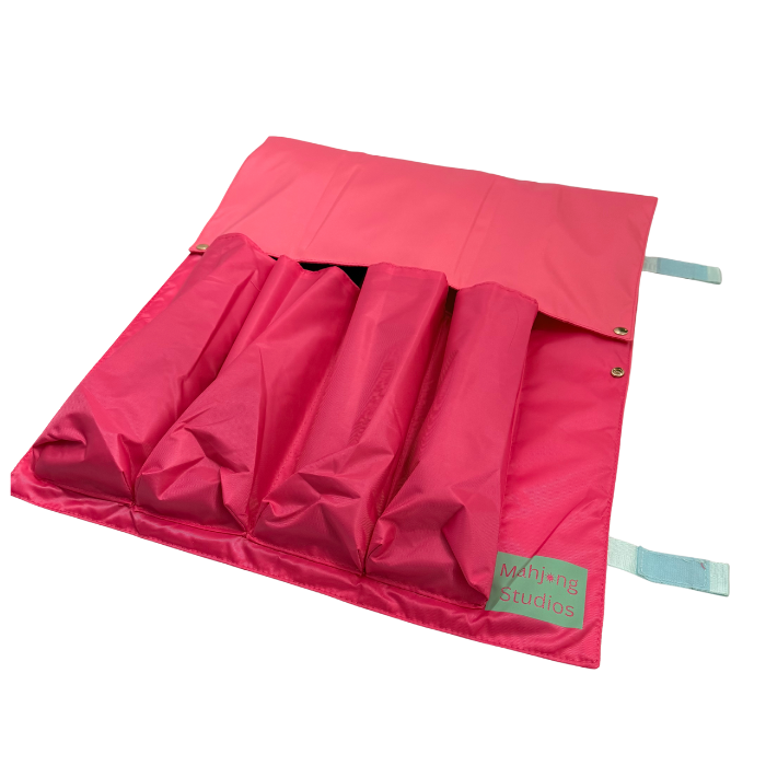 Thumbnail: Roll With It - Mahjong Rack Bag PINK