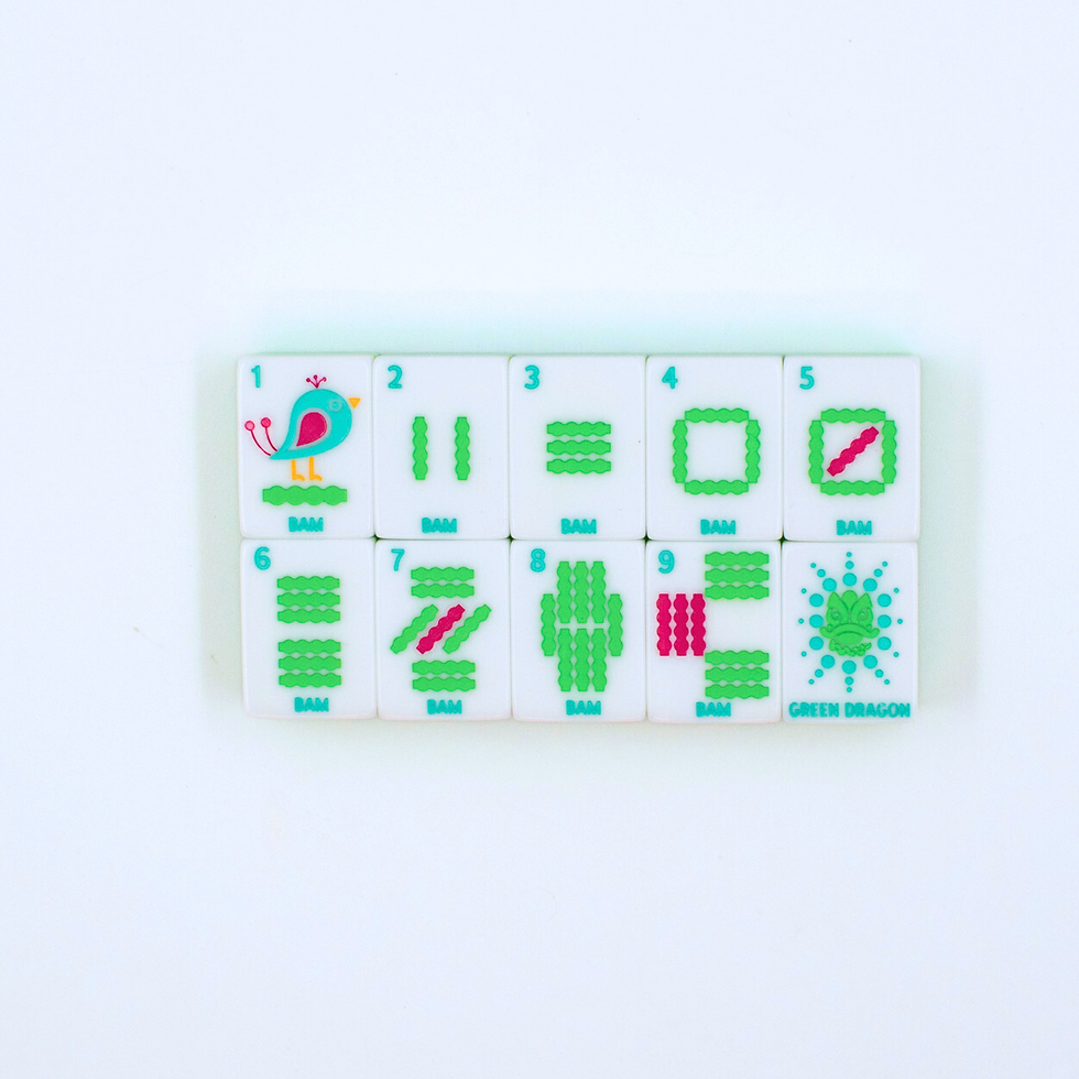 Thumbnail: Crystal Confetti Lemon-Lime | Mahjong with a Sprinkle of Color and Joy