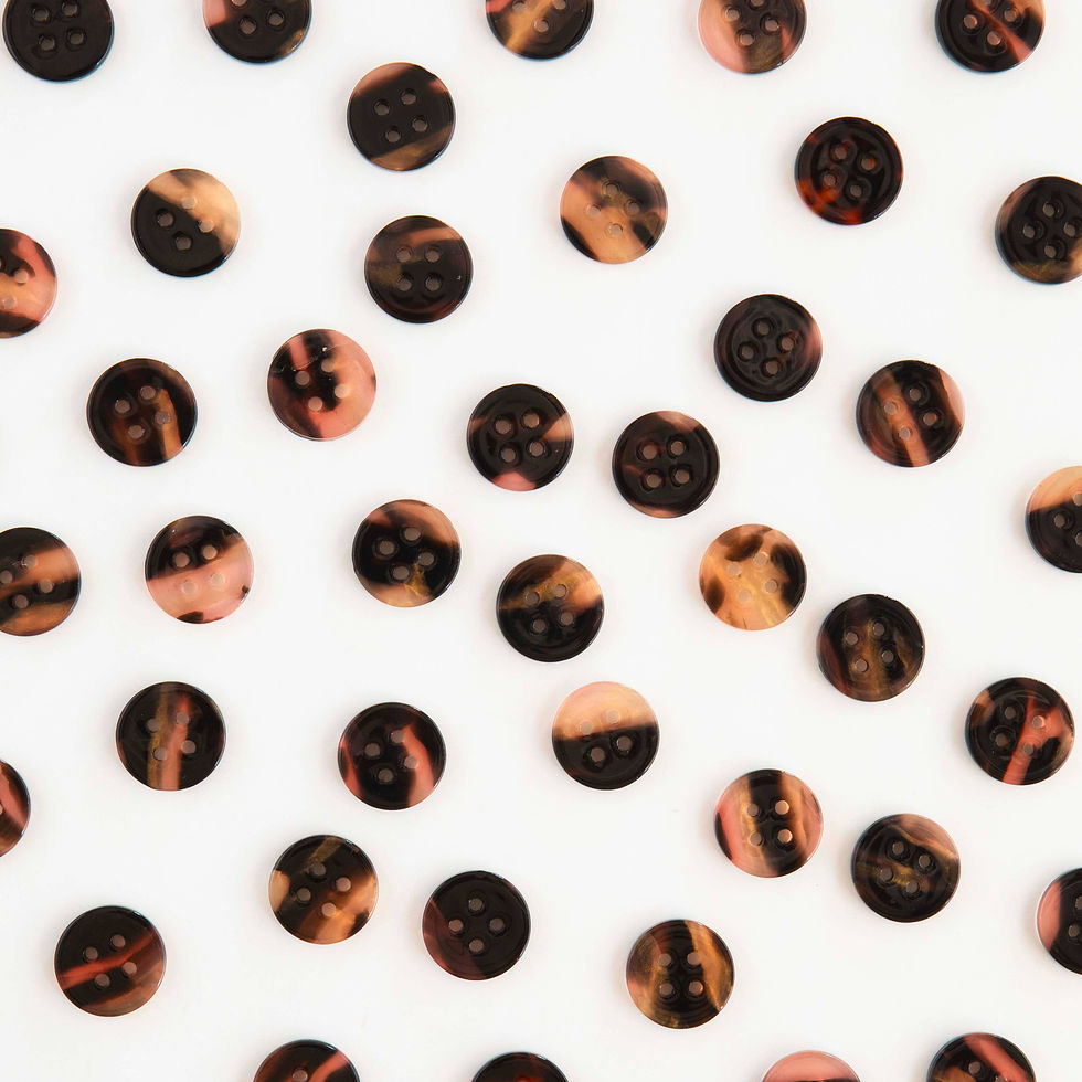 Thumbnail: Tortoise Shell Small 5/8" Buttons