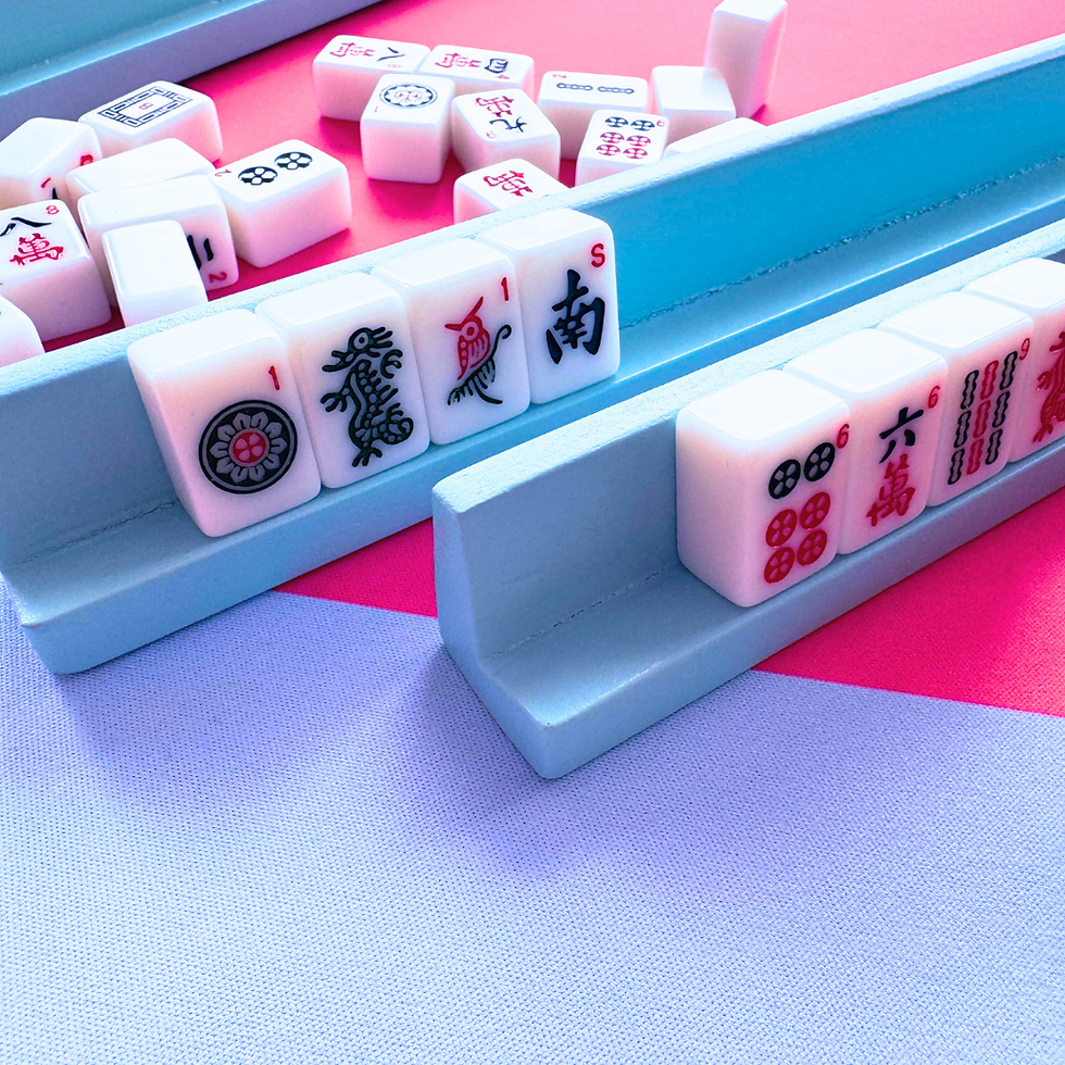 Thumbnail: MINI MAHJONG MAT  |  Color Wave  |  21" x 21"