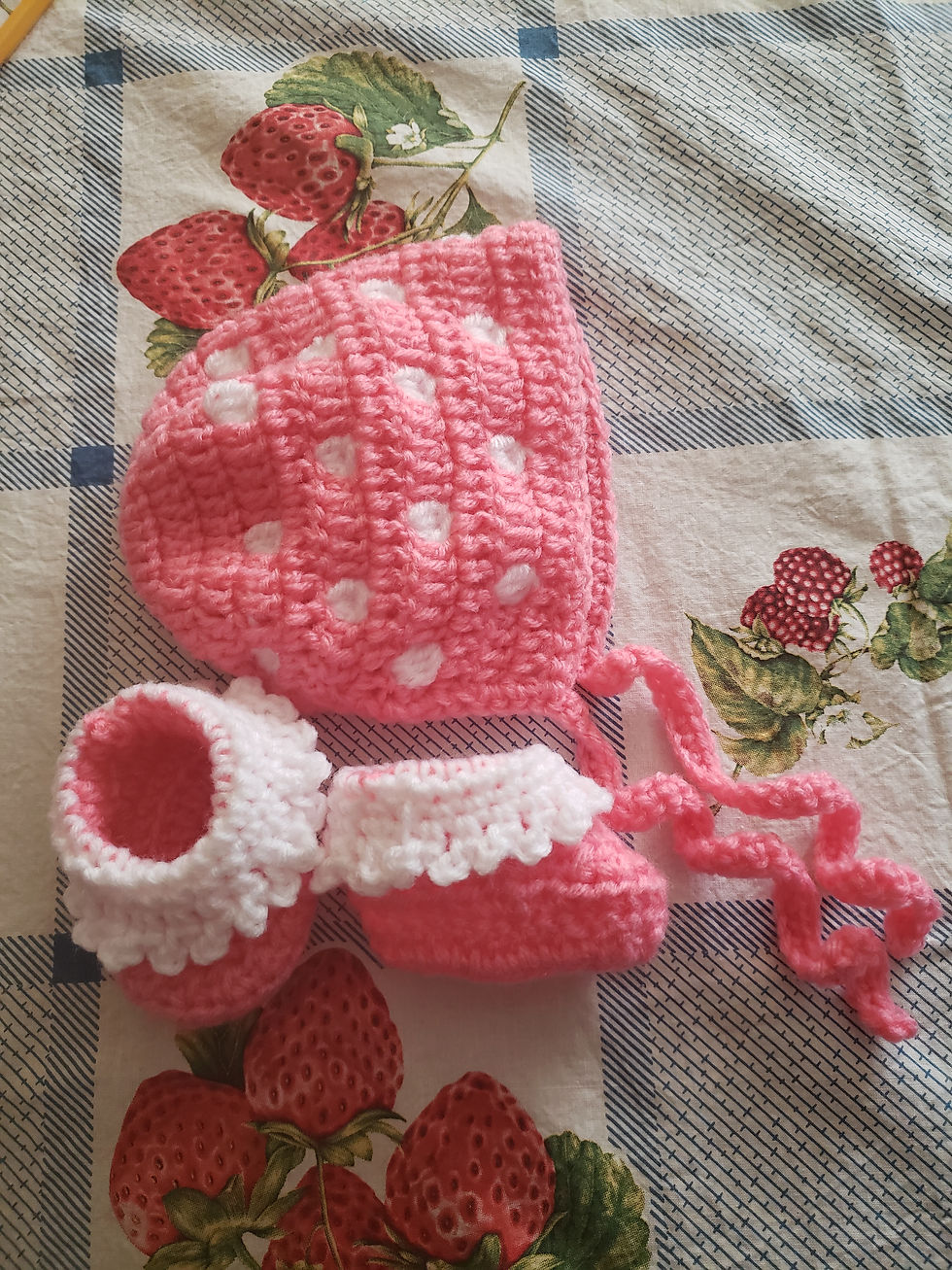 Baby Bonnet & Booties