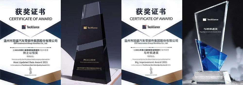 TecAlliance Best Data Quality Award 2021