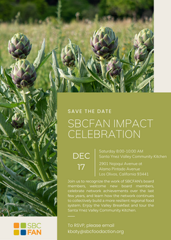 SBCFAN Impact Celebration Invitation