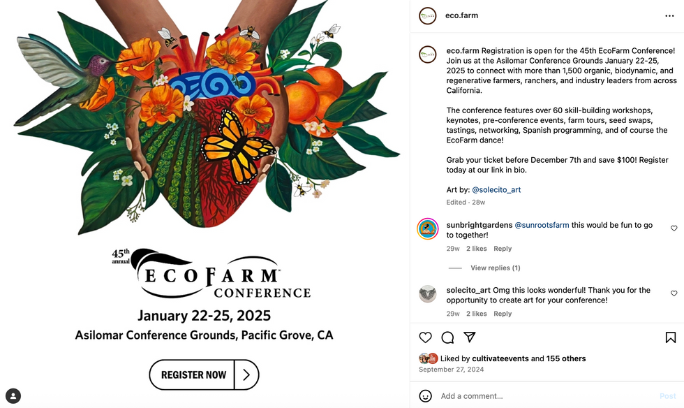 Registration is Open Post