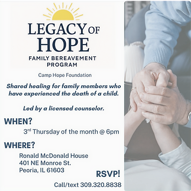 Legacy of Hope Family Bereavement Progra
