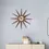 Thumbnail: Mid-century Modern Sun Burst Wood Wall Clock (2 Styles To Choose From)