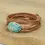 Thumbnail: Turquoise Wrap Bracelet