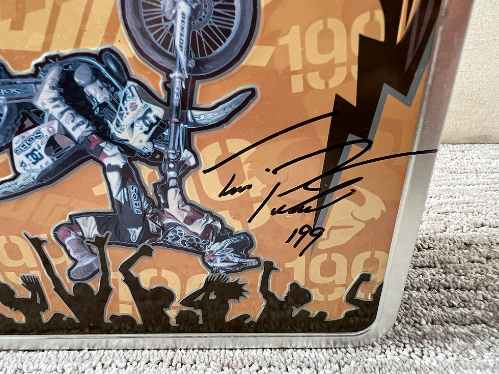 Thumbnail: Signed Travis Pastrana Lunchbox with Thermos