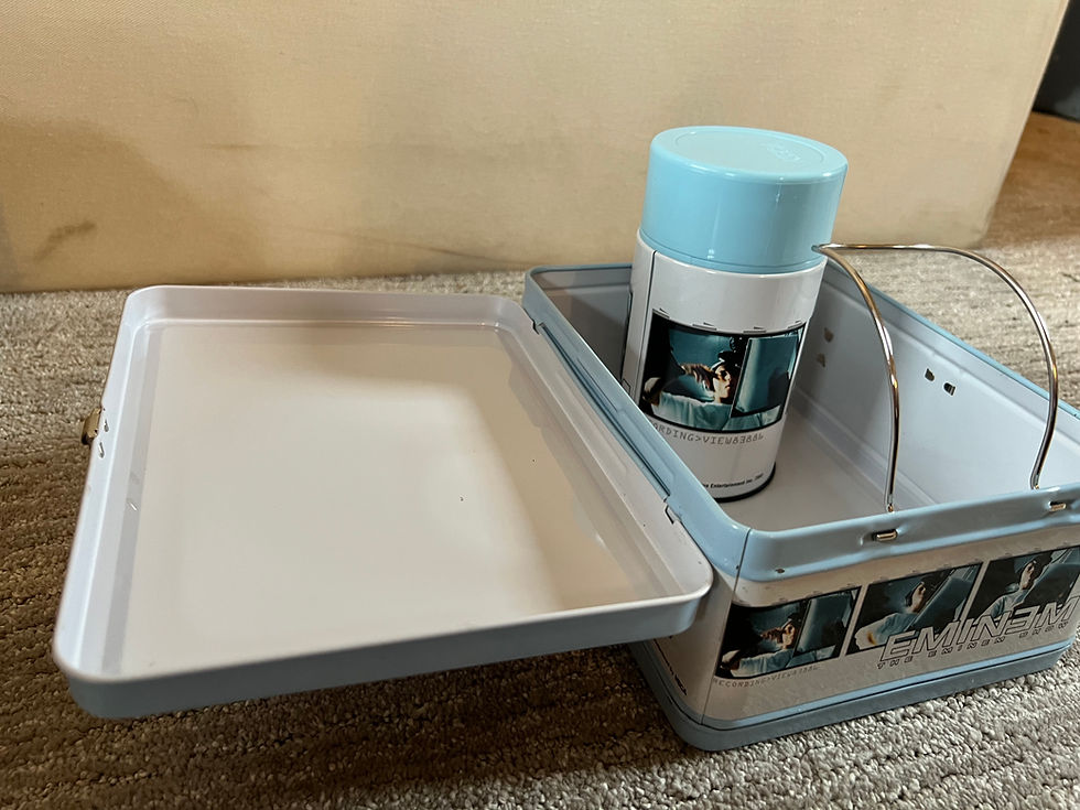 Thumbnail: Eminem Metal Lunchbox with Thermos.  The EminemShow
