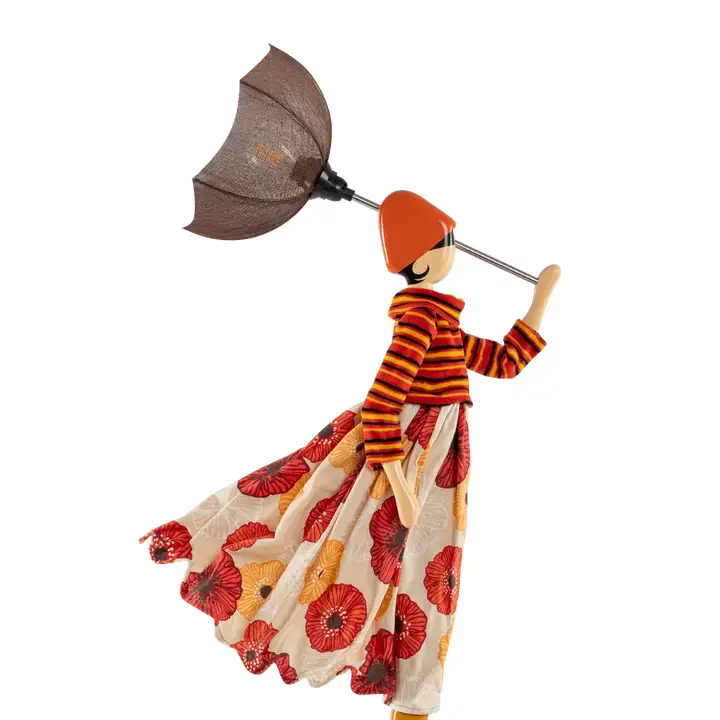 The Little Girl w/ Umbrella Collection SKITSO Table Lamp (15+ different styles)