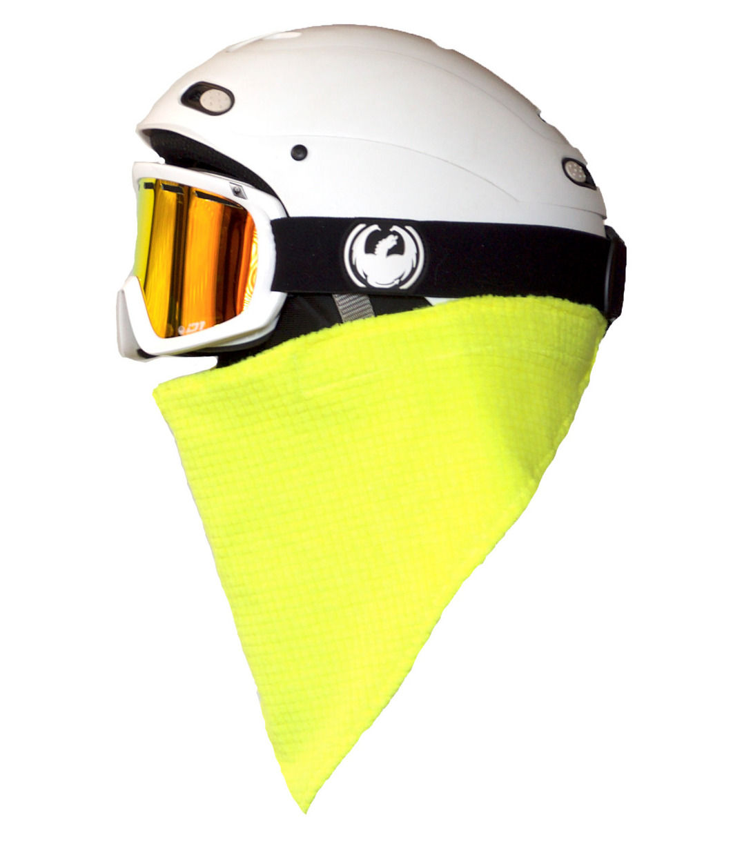 Ski & Snowboard Caution Yellow