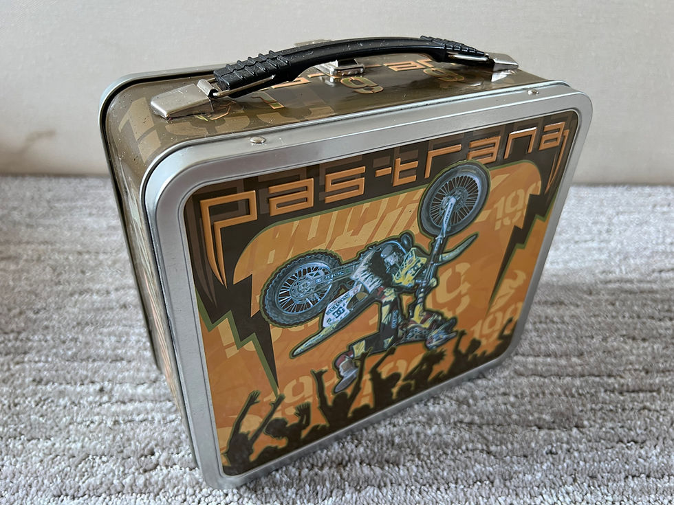 Thumbnail: Signed Travis Pastrana Lunchbox with Thermos